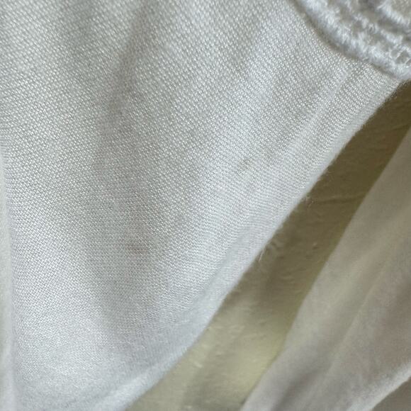 Lilly Pulitzer Briony White Resort Lace Trim Long Sleeve Lightweight Blouse XL - Picture 6 of 9